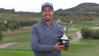 Víctor Pastor gana el Campeonato de España de profesionales de golf