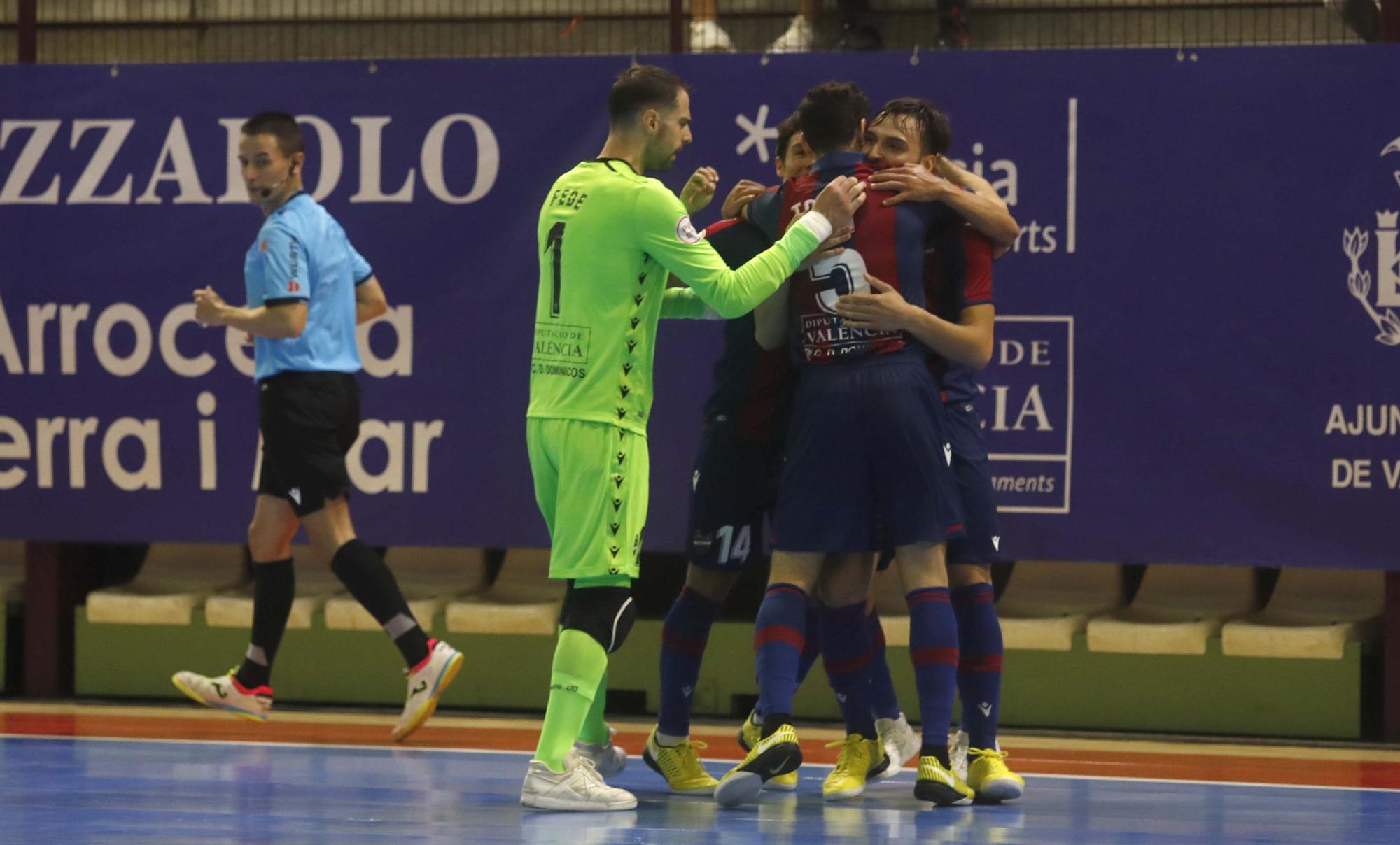 Al Levante UD FS se le escapa la victoria en el último minuto