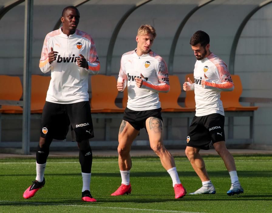 Entrenamiento del Valencia