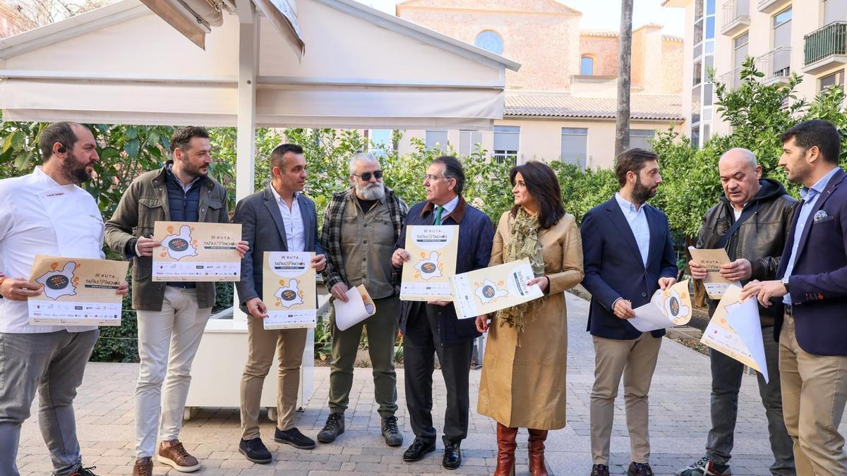 Presentación de la ruta, este miércoles