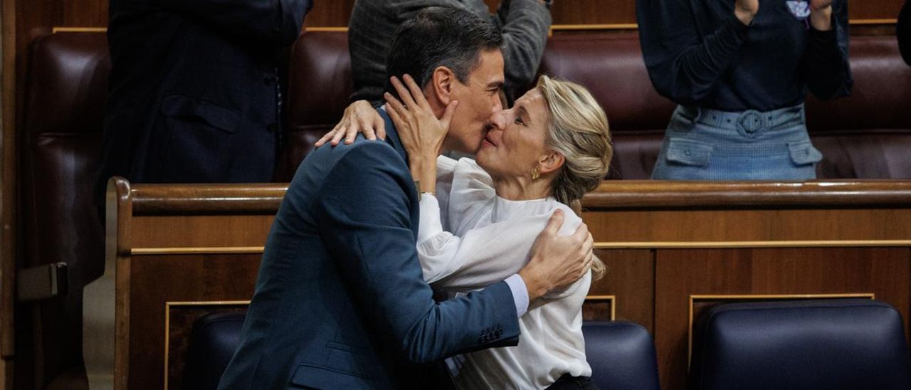 Yolanda Díaz, víctima postrera de Pedro Sánchez