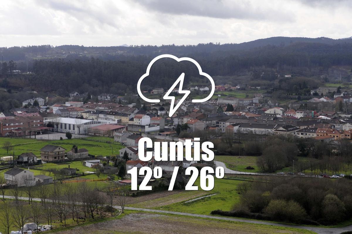 El tiempo en Cuntis: previsión meteorológica para hoy, martes 28 de abril