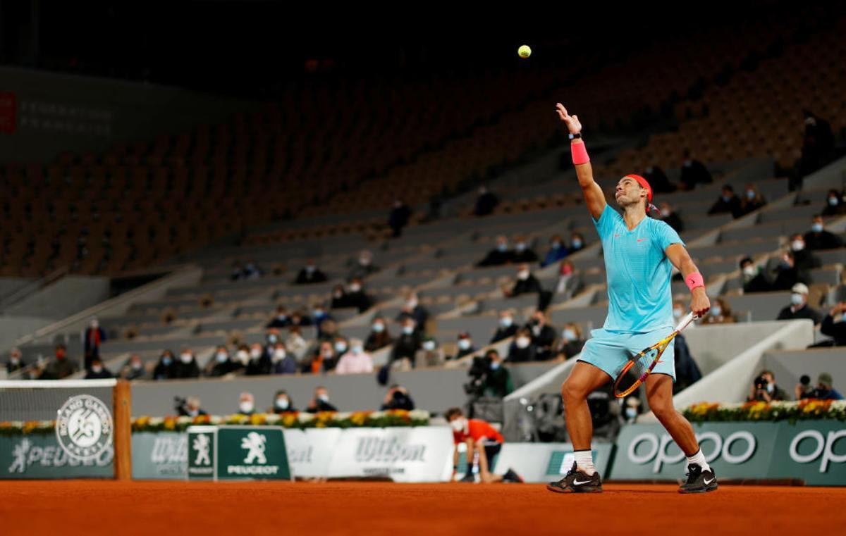 Las imágenes del partido entre Nadal y Travaglia Las imágenes del partido entre Nadal y Travaglia