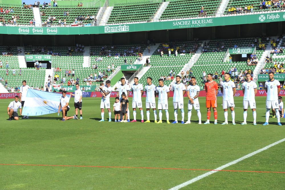 Argentina vence a Ecuador en el Martínez Valero