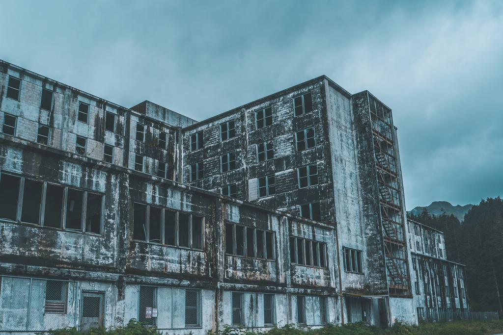 Edificio abandonado de Whittier