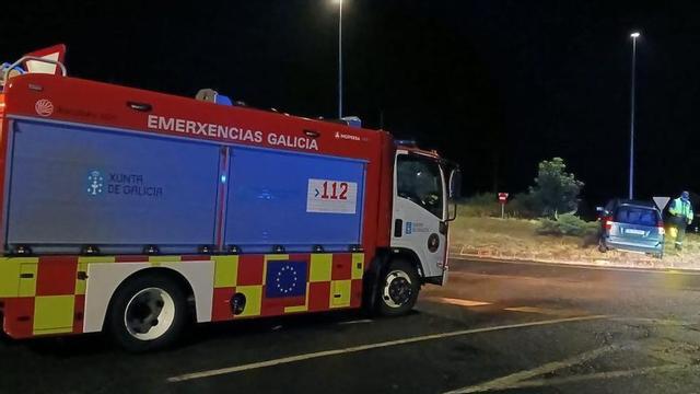 Una salida de vía sin daños personales | EMERXENCIAS LALÍN
