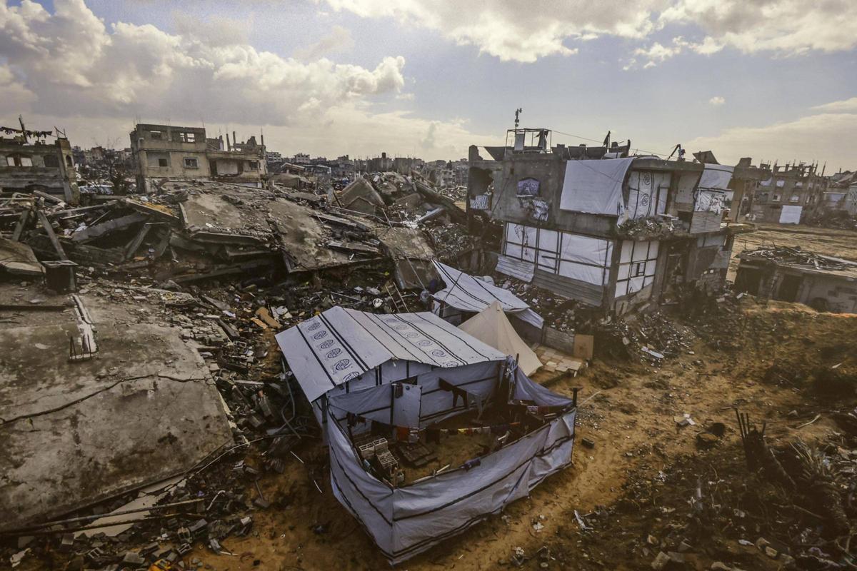 Les imatges de l'exposició fotogràfica de Gaza