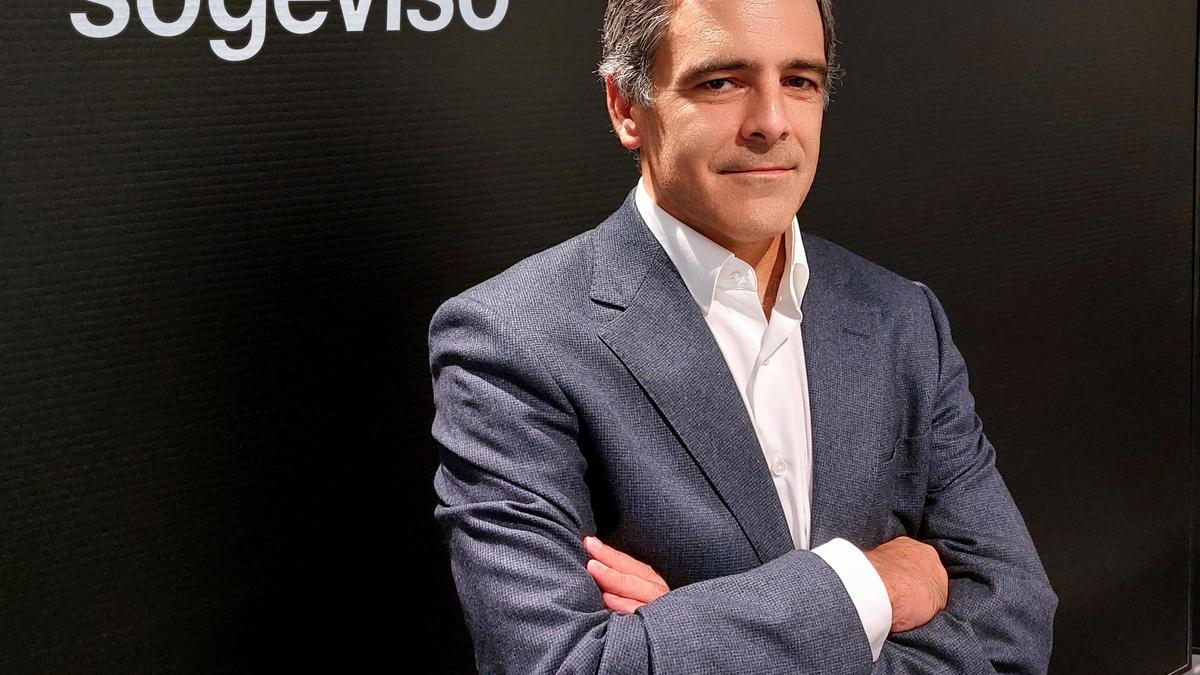 El nuevo director general de Sogeviso, Javier García del Río.