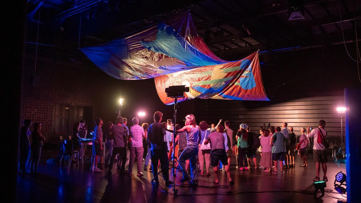 El colectivo nyamnyam propone una instalación performativa en La Mutant inspirada en Raymond e Isadora Duncan