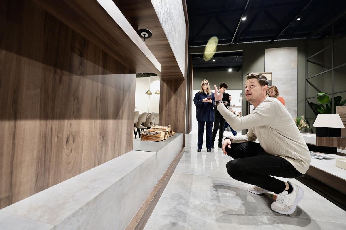 Showroom de la empresa cerámica.