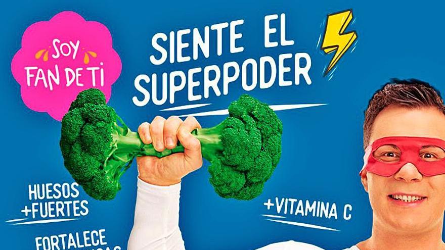 Cartel promocional de la campaña ‘+Brócoli’. | L.O.