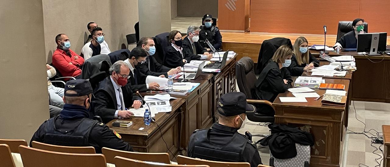 Segunda jornada del juicio por el crimen de las Brevas en Castelló.