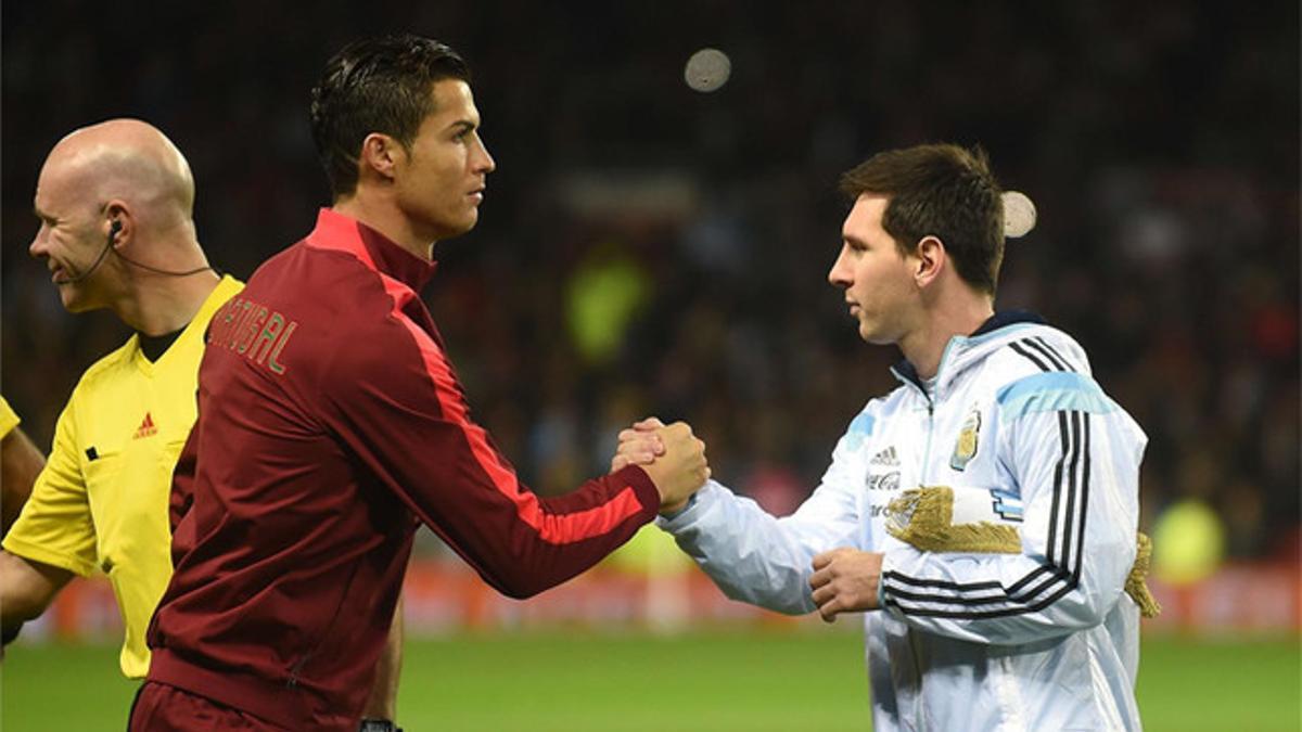 Messi y Cristiano pugnan por ser el mejor del mundo