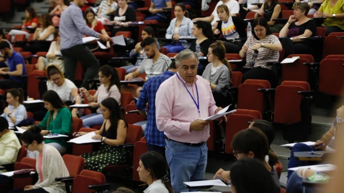 Las oposiciones a maestro se desarrollan sin incidencias graves en las aulas de Rabanales