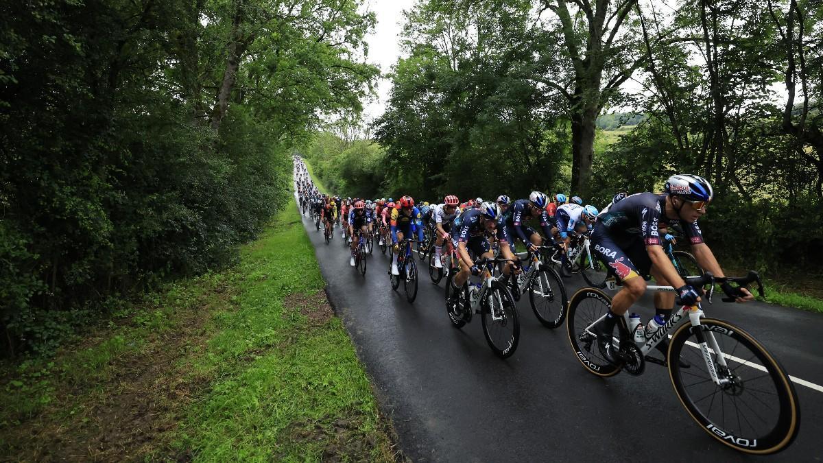 Imagen del pelotón durante el Tour de Francia 2024