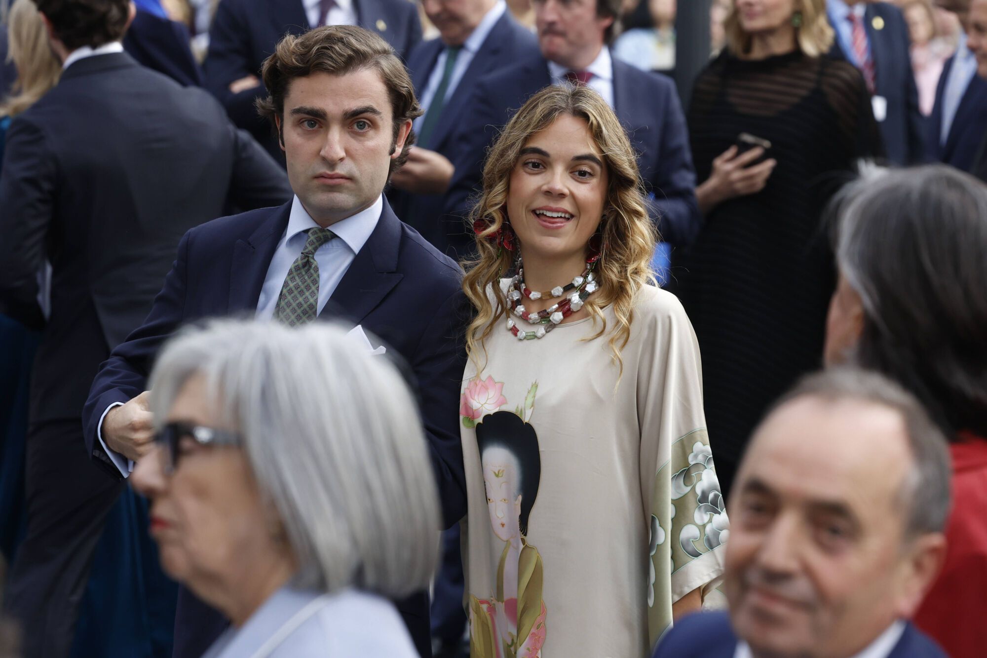  Así fue la llegada de los invitados a los premios "Princesa de Asturias" y su paso por la alfombra azul