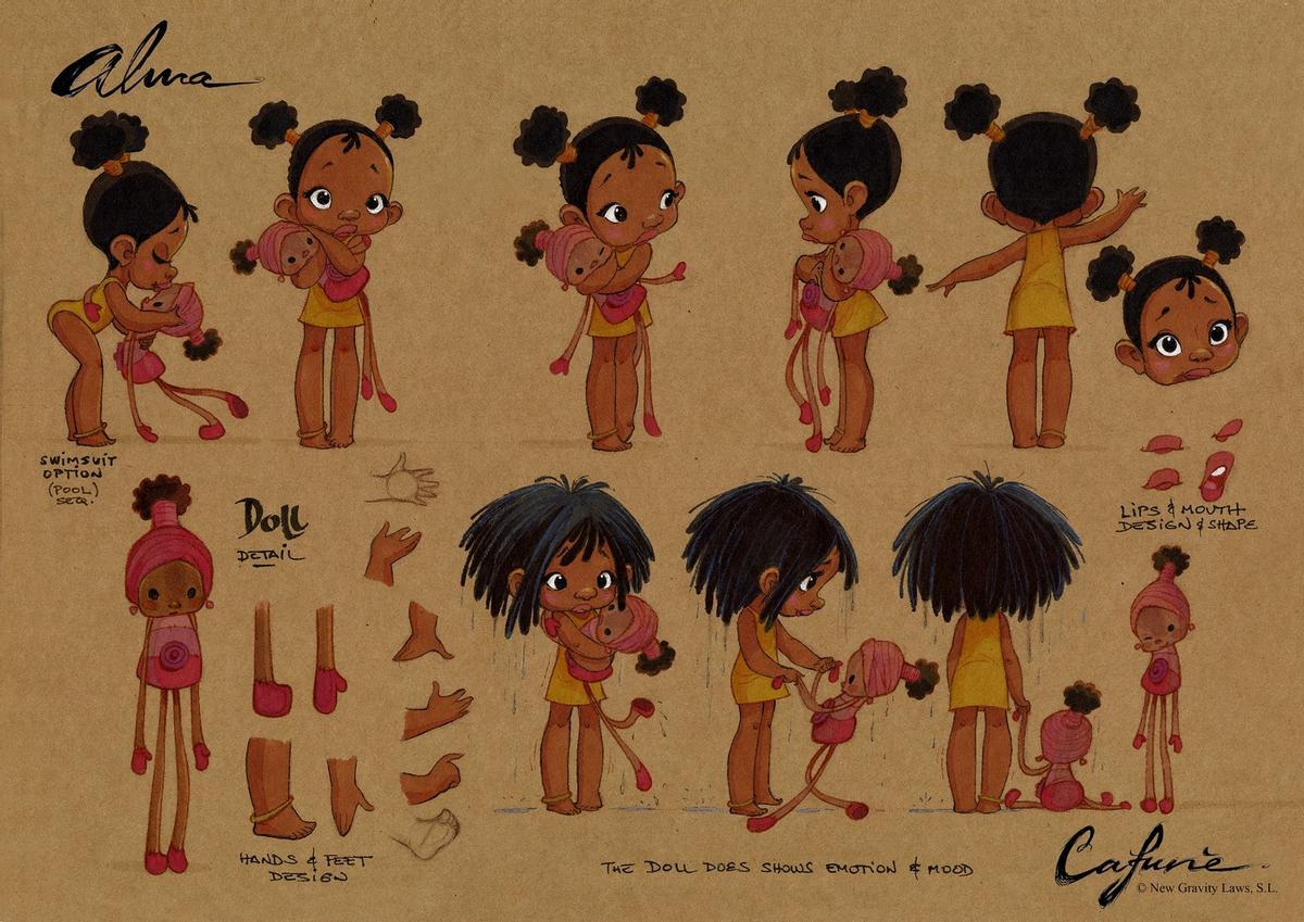 Desarrollo del personaje de Alma, de 'Cafuné'.