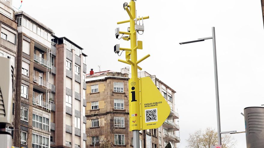 La Gran Vía suma casi 20 medidores de calidad del aire, radiación, tráfico, ruido y temperatura