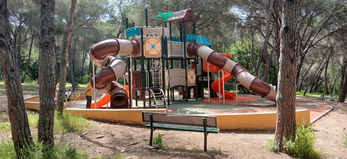 El parque infantil de Nagüeles, en Marbella