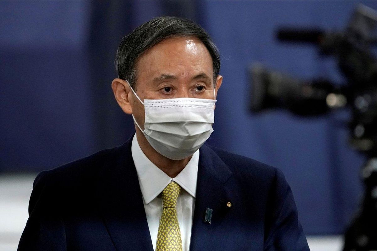 FILE PHOTO: Japanese Chief Cabinet Secretary Yoshihide Suga looks on during ballot-casting at the Liberal Democratic Party’s (LDP) leadership election in Tokyo, Japan September 14, 2020. Eugene Hoshiko/Pool via REUTERS/File Photo FILE PHOTO: Japanese Chief Cabinet Secretary Yoshihide Suga looks on during ballot-casting at the Liberal Democratic Party’s (LDP) leadership election in Tokyo, Japan September 14, 2020. Eugene Hoshiko/Pool via REUTERS/File Photo