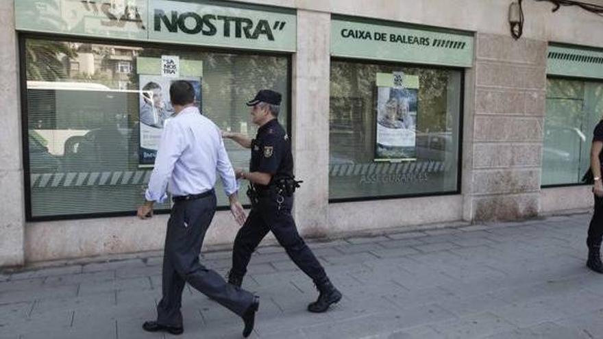 Bewaffneter Banküberfall in Palma