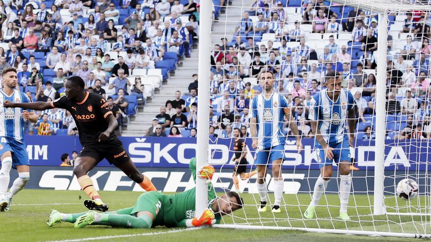 Resumen, goles y highlights del Espanyol 2-2 Valencia de la jornada 7 de la Liga Santander
