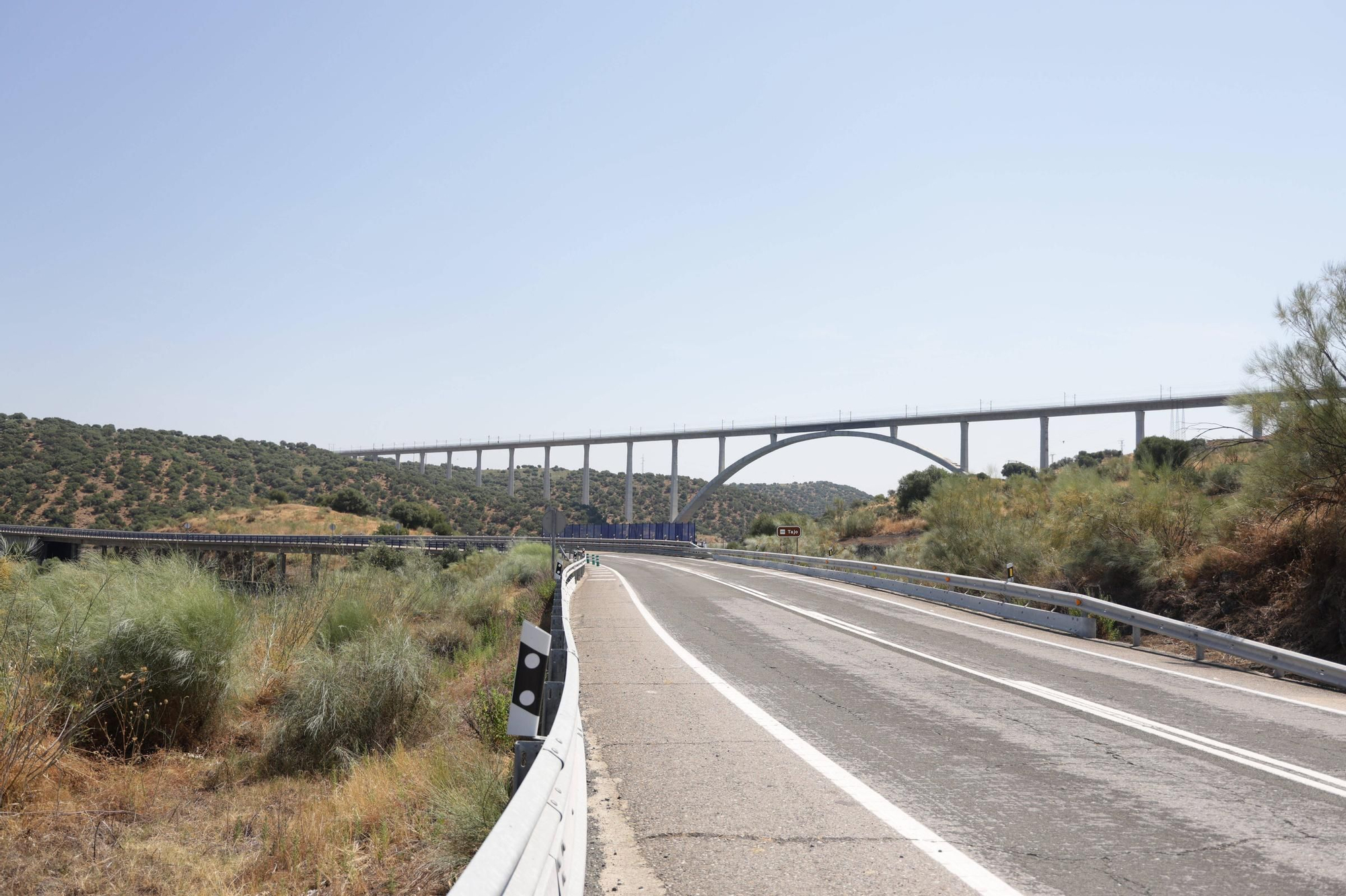 El viaducto sobre el Tajo de Cáceres