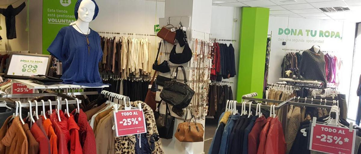 Imagen de archivo de una tienda de comercio justo de Intermón Oxfam