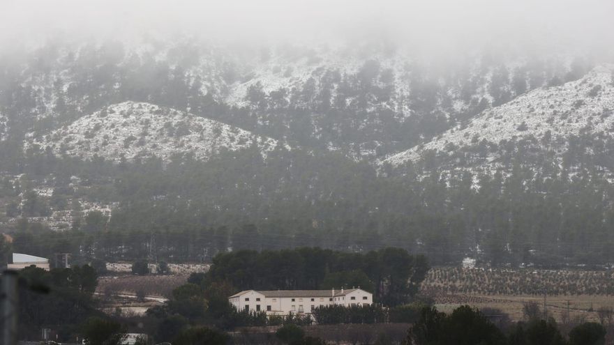 Dónde ver la nieve hoy en la provincia de Alicante
