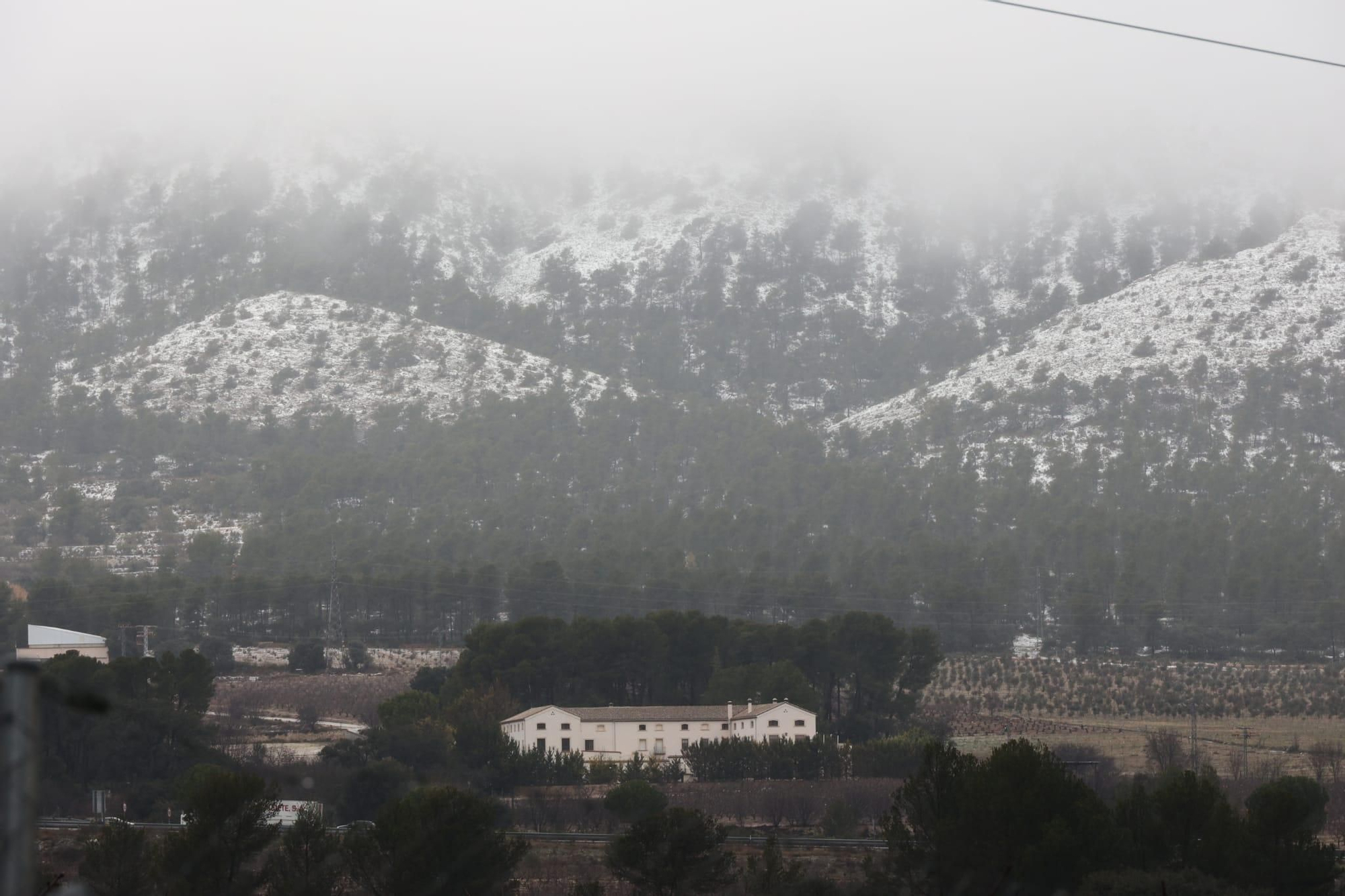 Nieve en Alicante: las estampas más esperadas en invierno