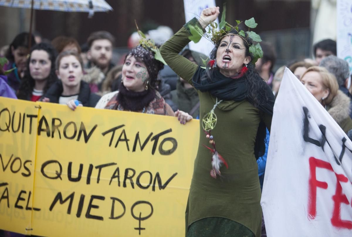 Huelga feminista en Extremadura