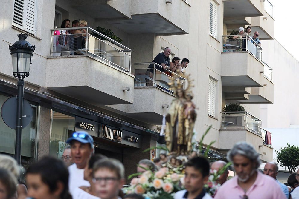 Procesión de la Virgen del Carmen de Santa Eulària