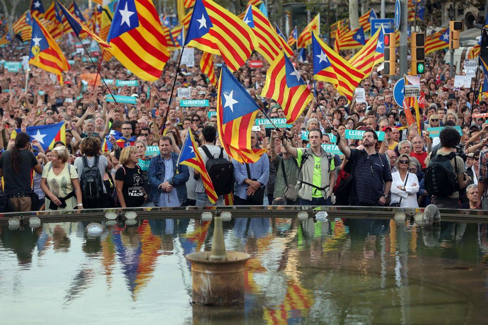 Manifestació a Barcelona