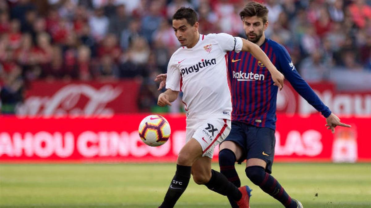 El regate de Ben Yedder que sacó las vergüenzas de la zaga azulgrana