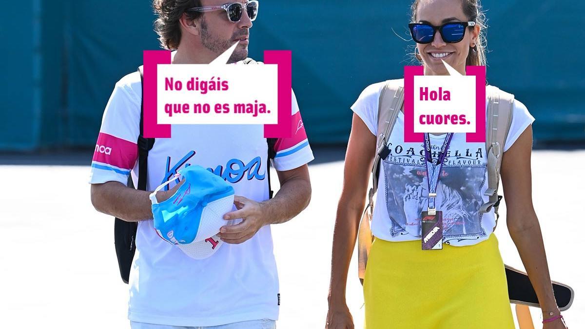 Raquel del Rosario comenta la relación de su ex, Fernando Alonso, con Andrea Schlage