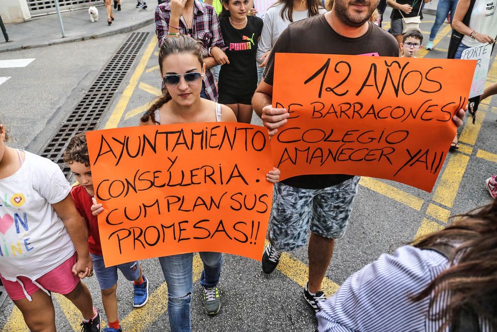 Manifestación CEIP Amanecer