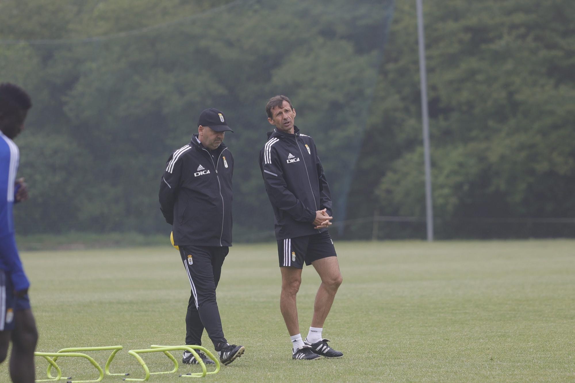 Las imágenes del entrenamiento del Oviedo