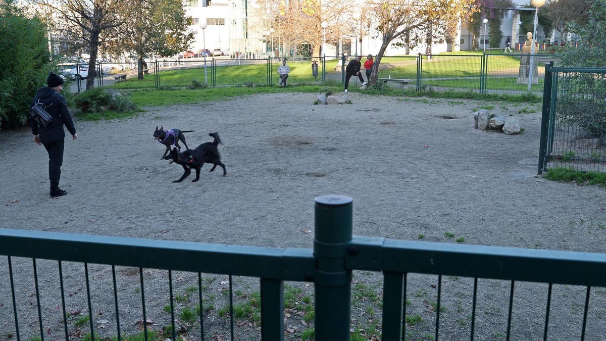 Parque canino de la plaza García Picher