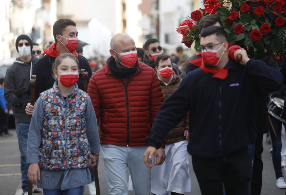 Faura disfruta de la Pujà de Santa Bárbara.