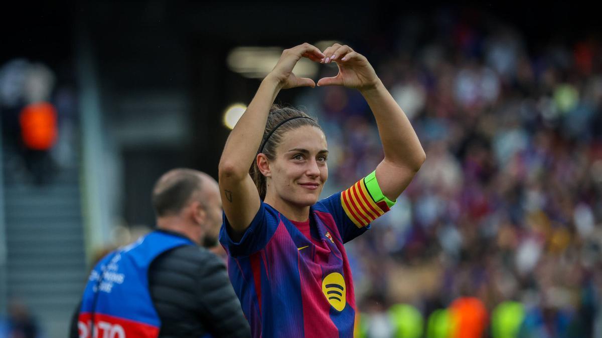 Alexia dice adiós al Barça, a una trayectoria gloriosa