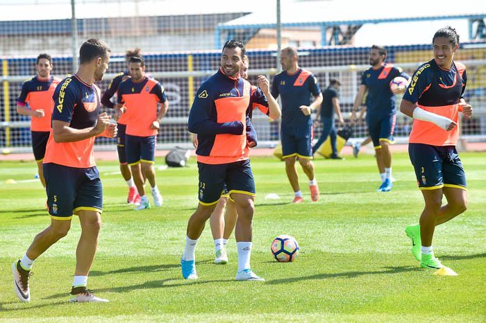 Entrenamiento de  la UDLP en El Hornillo