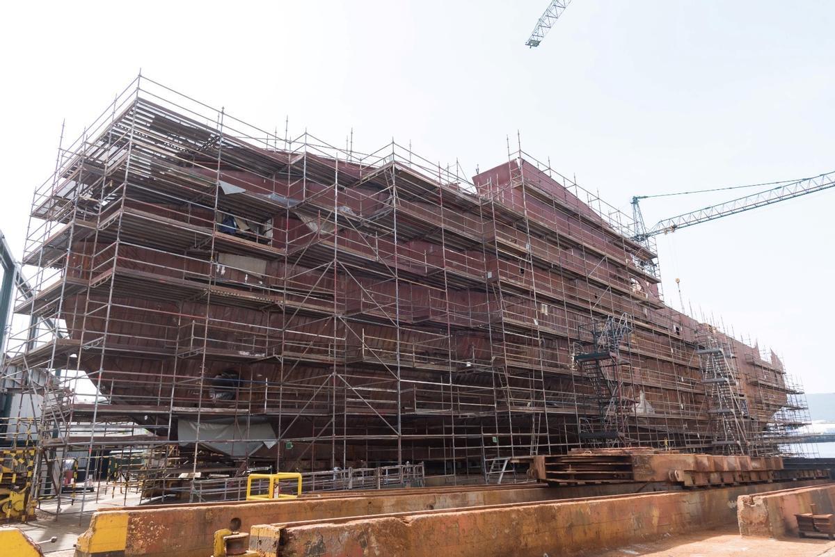 El «Pesantar 1», el buque que Nodosa Shipyard fabrica para Profand