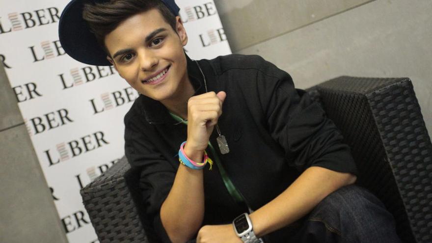 Abraham Mateo estará en concierto este sábado en Águilas