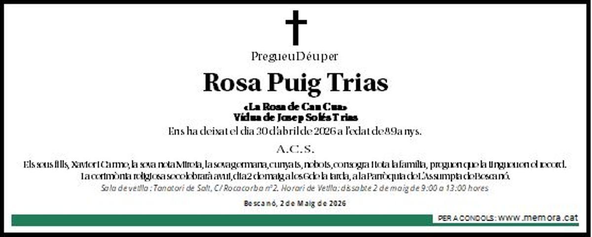 Rosa Puig.