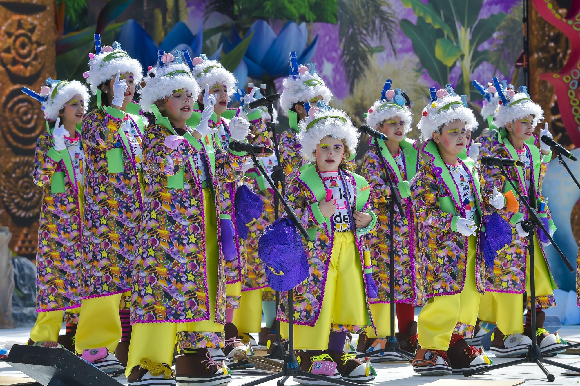 Encuentro de murgas y comparsas infantiles del Carnaval de Las Palmas