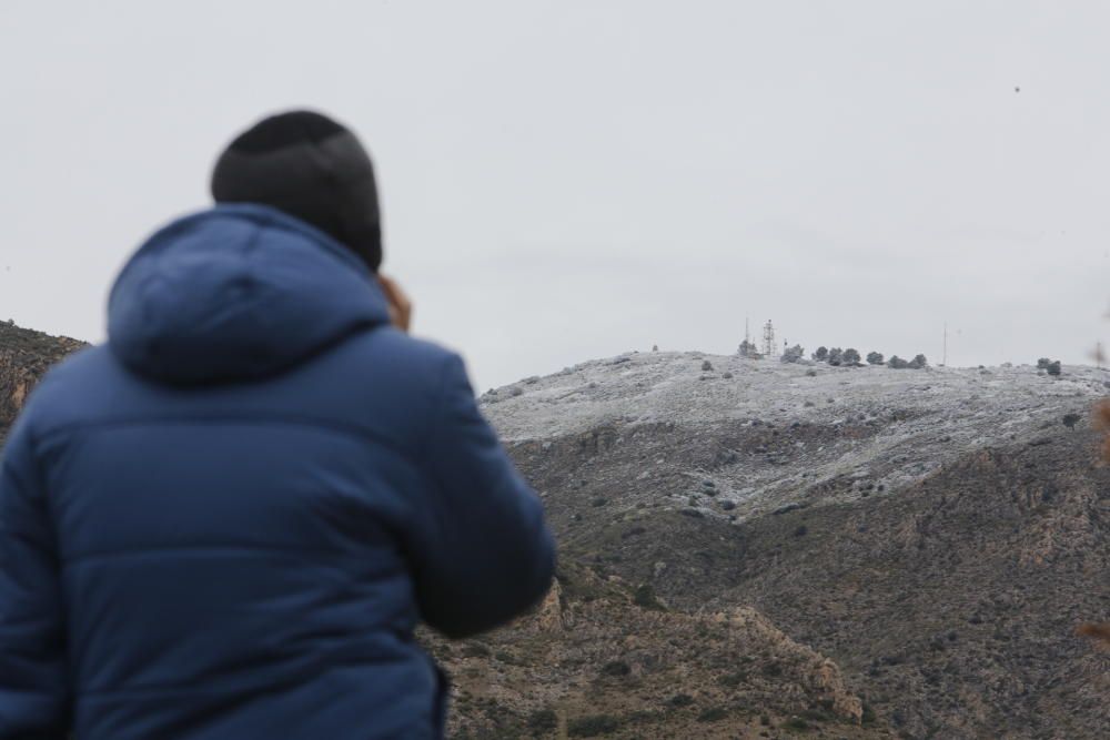 Los copos de nieve llegan al Baix Vinalopó