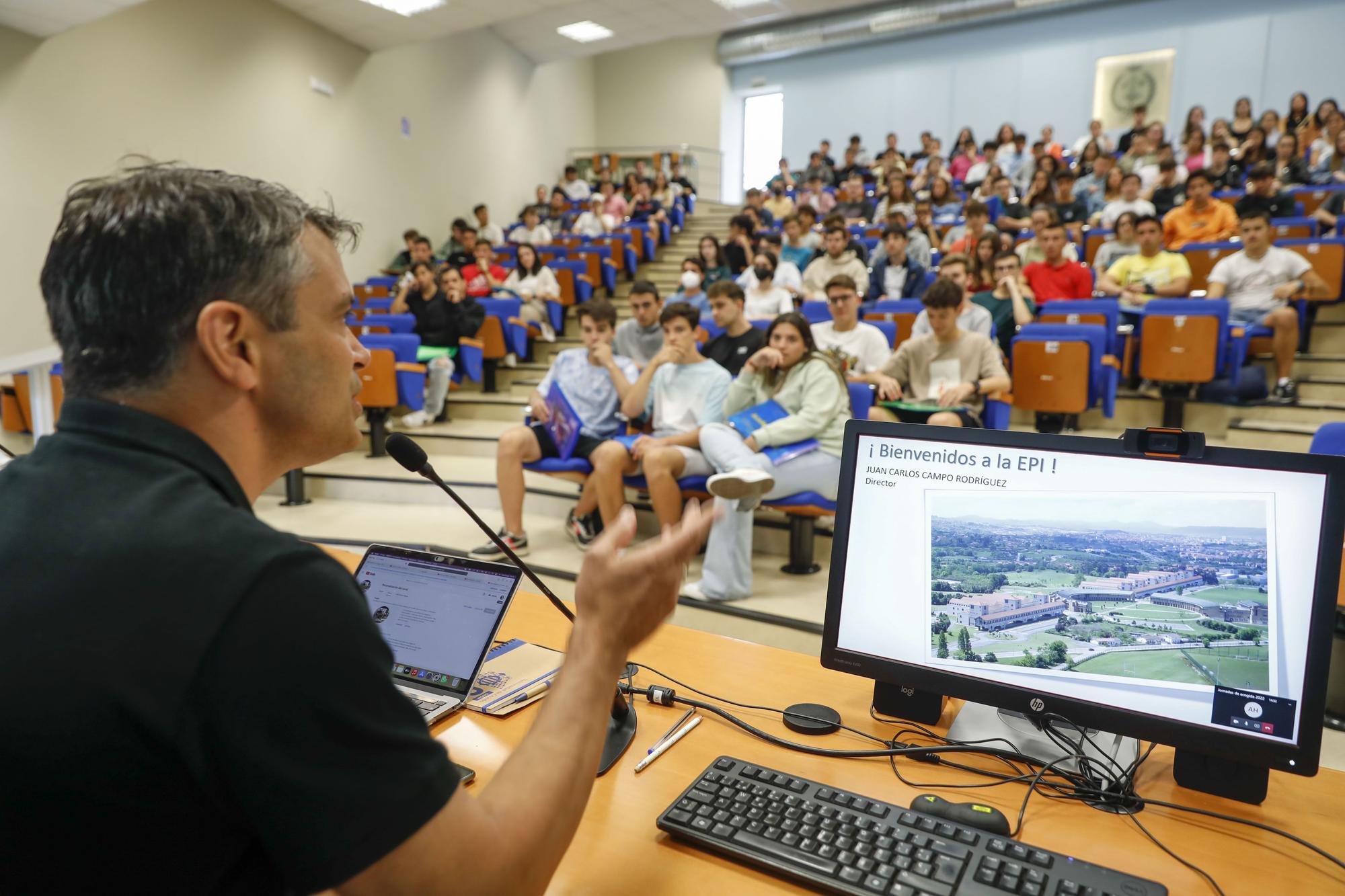 En imágenes: Inicio de curso en la Escuela Politécnica de Gijón