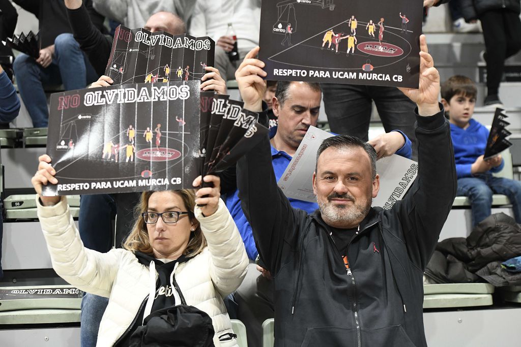 Todas las imágenes del partido del UCAM Murcia contra el Bàsquet Girona
