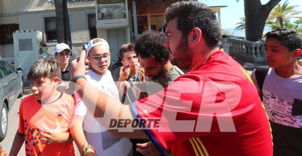 Salah, en Benicàssim Salah, en Benicàssim