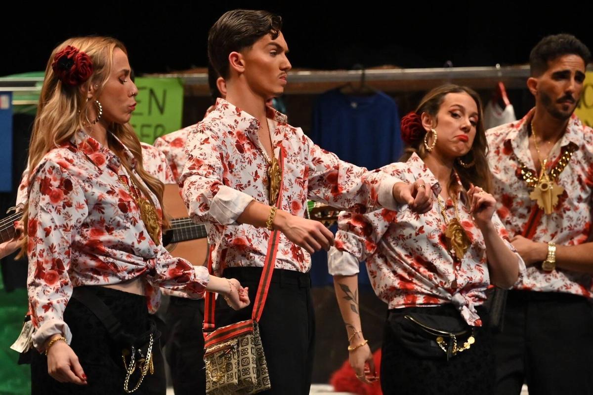 Los Deskaraos en preliminares.